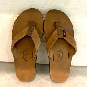 Rainbow Men’s Flipflops Size MM
